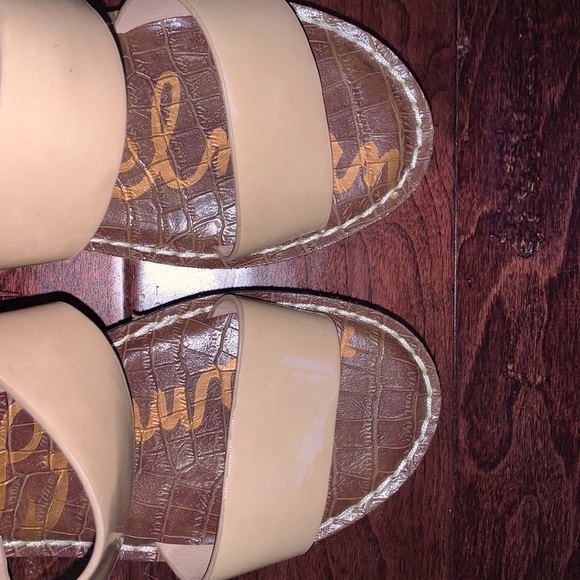 Beige Sam Edelman Sandals - Picture 4 of 6